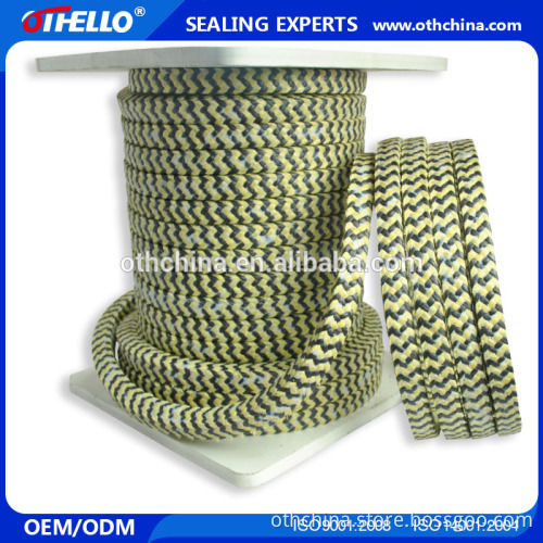 Aramid Fiber with Black PTFE gland packing
